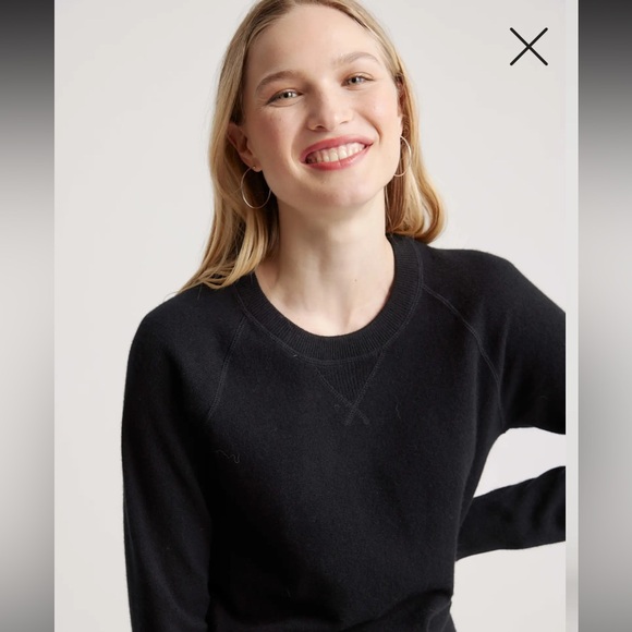 Quince Mongolian Cashmere Sweatshirt Sweater NWT - Picture 4 of 7